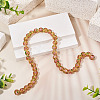 1 Strand Handmade Glod Sand Lampwork Beads Strands LAMP-TA0002-09D-5