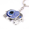 Evil Eye Key Chain KEYC-WH0017-03-2