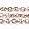 3.28 Feet Ion Plating(IP) 304 Stainless Steel Cable Chains X-CHS-H009-25RG-1