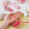 10 Yards 4 Colors  Braided Flat Faux Suede Cord LW-TA0001-05-6