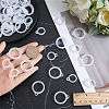 60Pcs 2 Style Silicone Pendant SIL-GF0001-43D-3