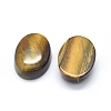 Natural Tiger Eye Cabochons G-O175-24C1-2