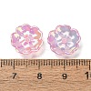 Plating Opaque Acrylic Beads AC-CBA99FE-03-G-3