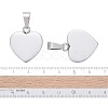 Tarnish Resistant Fashionable 304 Stainless Steel Stamping Blank Tag Pendants LS-STAS-J002A-01-7