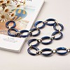 Handmade Imitation Gemstone Style Link Chains AJEW-J034-01A-3