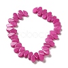 Natural White Jade Beads Strands G-B064-B56-3