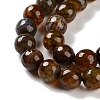 Natural Agate Beads Strands G-M437-C01-01Q-4
