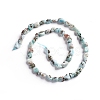 Natural Larimar Beads Strands G-D0002-B38-2