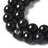 Natural Black Lip Shell Beads Strands SSHEL-C013-01D-3