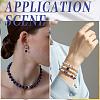 1 Strand Dyed Grade A Natural Lapis Lazuli Beads Strands G-PA0002-65B-5