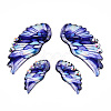 Epoxy Resin Wing Pendants FIND-N005-64A-1