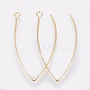 PVD Vacuum Plating 304 Stainless Steel Earring Hooks LS-X-STAS-K184-05-01G-1