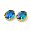 Moonlight Effect Oval Sew on Rhinestone GLAA-P055-01B-G01-3