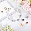 16Pcs 4 Colors Brass Beads FIND-FH0004-19-2