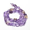 Natural Ametrine Nuggets Beads Strands G-J336-16-2