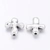 Tibetan Style Alloy Beads PALLOY-A018-AS-RS-2