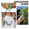 10Pcs 5 Style Silicone Beads SIL-SC0001-14-6
