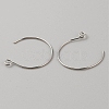 Brass Earring Hooks KK-WH0044-141B-P-2