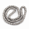 Electroplate Non-magnetic Synthetic Hematite Beads Strands G-N0321-07M-2