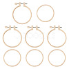 Plastic Imitation Bamboo Cross Stitch Embroidery Hoops TOOL-TADJ0001-03A-2