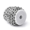 Oval Oxidation Aluminum Curb Chains CHA-K003-08P-2