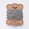 Tarnish Resistant 304 Stainless Steel Link Chains CHS-E002-15-2