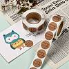 Self-Adhesive Kraft Paper Gift Tag Stickers DIY-G013-A01-5