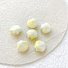 Shell Shape Glazed Porcelain Beads PORC-E022-01C-1