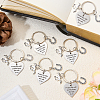 6Pcs Alloy Keychains KEYC-SW00044-3