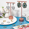 12Pairs 2 Colors 304 Stainless Steel Huggie Hoop Earrings EJEW-SC0001-96-4