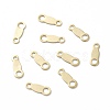 Brass Chain Tabs KK-L205-01-2