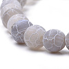 Natural Weathered Agate Beads Strands G-S259-05E-8mm-3