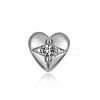 316L Surgical Stainless Steel Micro Pave Clear Cubic Zirconia Tongue Rings FS-WG6EDE0-02-1