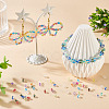 2Bags 200Pcs Transparent Glass Beads GLAA-TA0003-44G-6