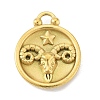 Real 18K Gold Plated Tone 304 Stainless Steel Pendants STAS-K291-01G-01-1