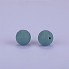 Round Silicone Focal Beads SI-JX0046A-103-2