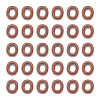 Opaque Acrylic European Beads LS-OACR-TAC0019-006O-2