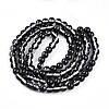 Baking Paint Transparent Glass Beads X1-DGLA-N011-8mm-10-2