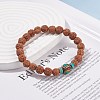 Mala Beads Bracelet BJEW-JB08256-2
