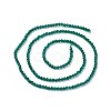 Faceted Glass Beads Strands G-F619-09C-2mm-2