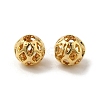 Brass Hollow Spacer Beads KK-P249-03B-G-1
