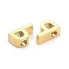 Ion Plating(IP) 304 Stainless Steel Charms STAS-K216-41P-G-2
