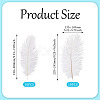 20Pcs 2 Styles Ostrich Feather Costume Accessories FIND-TA0005-96-5