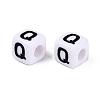 Opaque Acrylic Beads SACR-N020-04A-Q-3