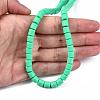 Polymer Clay Bead Strands CLAY-T001-C52-6
