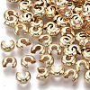 Brass Crimp Beads Covers X-KK-S354-214A-NF-2