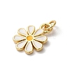 Rack Plating Brass Enamel Pendants KK-Z056-47G-03-2