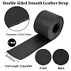 2M Flat Single Face Lychee Pattern Imitation Leather Band LC-WH0010-02C-01-2