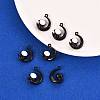 Baking Paint Alloy Pendants X-PALLOY-R136-04A-3