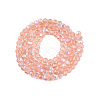Electroplate Glass Beads Strands LS-EGLA-A044-T3mm-L21-3
